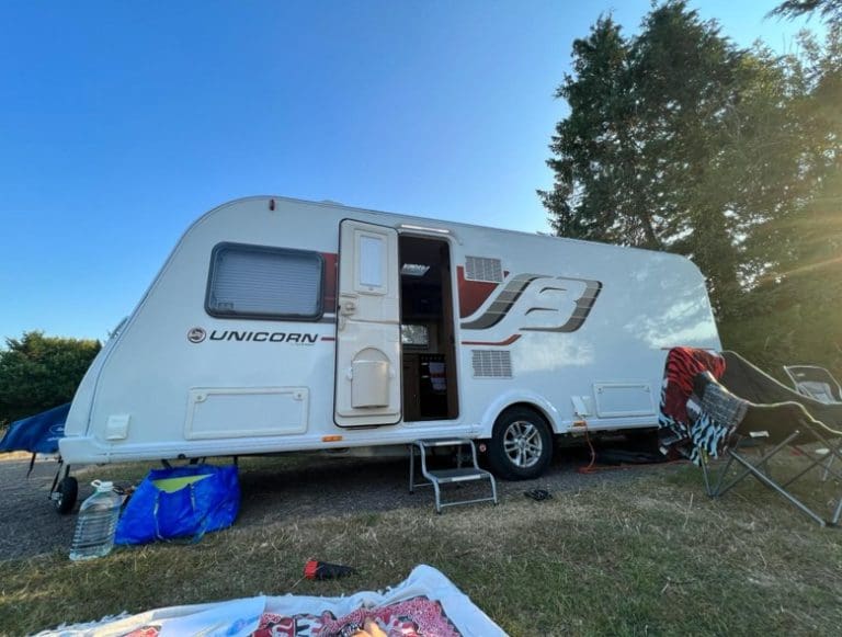 Caravan stolen from Caravan Park near Blandford