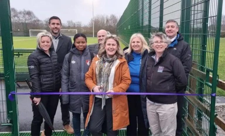 New 3G pitch officially opens at Rossmore Leisure Centre in Poole