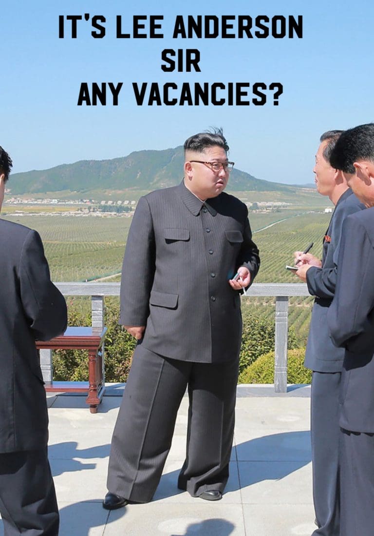 Lee Anderson scores huge own goal before joining Deformed UK