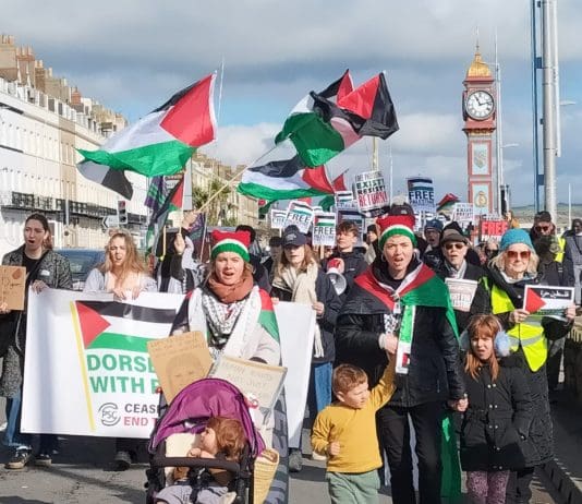 Weymouth shoppers respond positively to boycotting McDonald’s demonstration