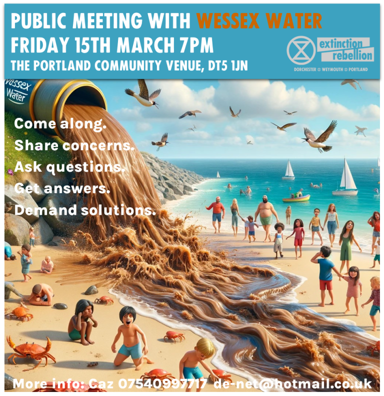 Sewage Pollution Campaigners Walk and Talk with Wessex Water 