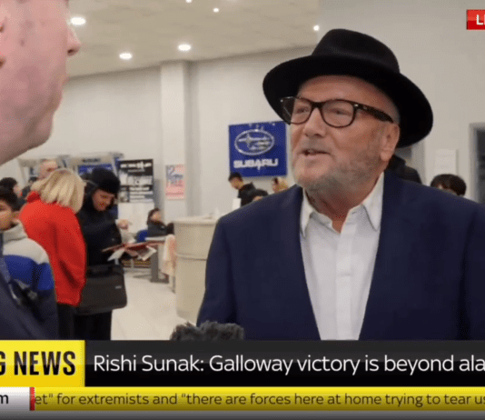 Sam Coates at Sky News reveals how the establishment corporate media will react to George Galloway’s victory from now on