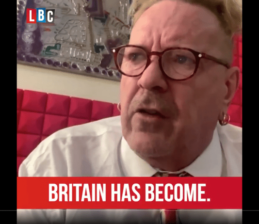 John Lydon has brain rot as he blames the demons of capitalism on immigrants