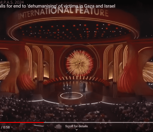 Oscars speech leads to exposure of Jewish Zionists as mere tools of pseudo Christian western dominance