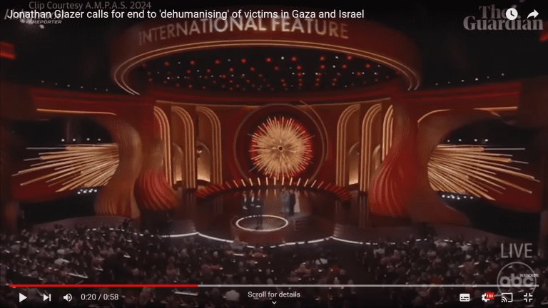 Oscars speech leads to exposure of Jewish Zionists as mere tools of pseudo Christian western dominance