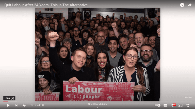 Owen Jones Quits Labour Party
