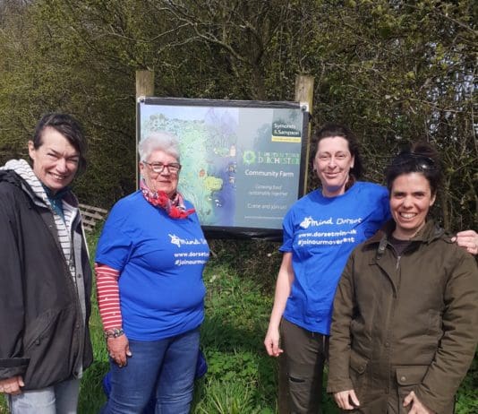 Transition Town Dorchester and Dorset Mind launch new Partnership at Poundbury Community Farm for Spring 2024