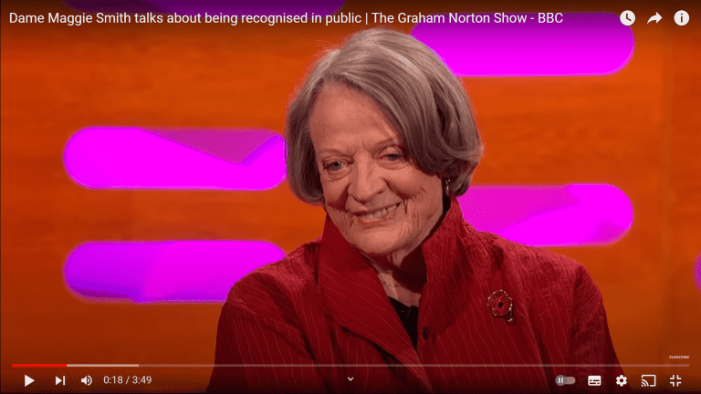 Dame Maggie Smith admits that she has not watched a second of Downton Abbey