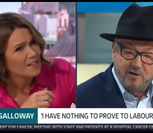 Susanna Reid proves why she is the darling of legacy media but George Galloway still obliterates her