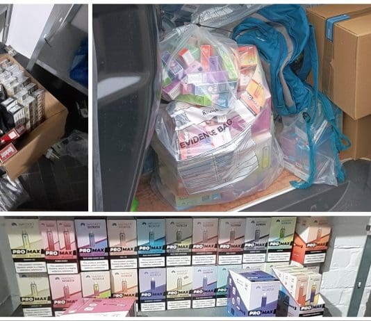 Shops raided in Weymouth