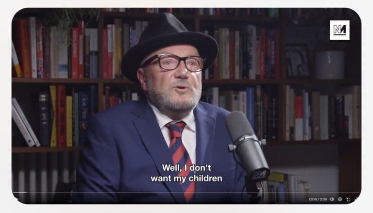 What do you mean by ‘normal’, George?