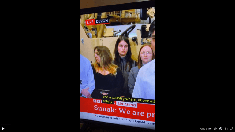 Tory PR in action before your eyes