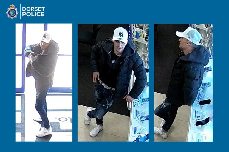 Man sought following robbery in Dorchester