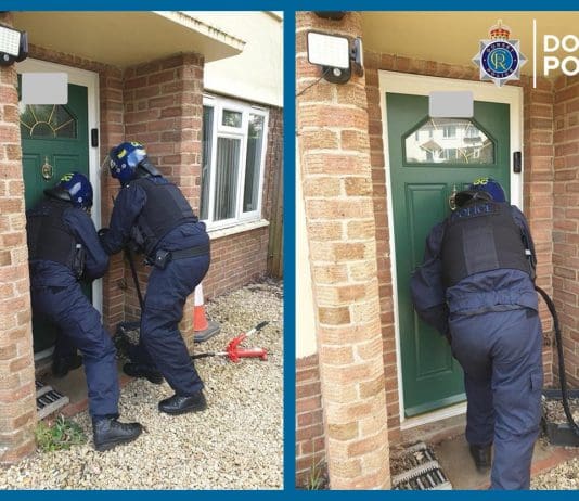 Class A and B drugs seized from an address in Bridport