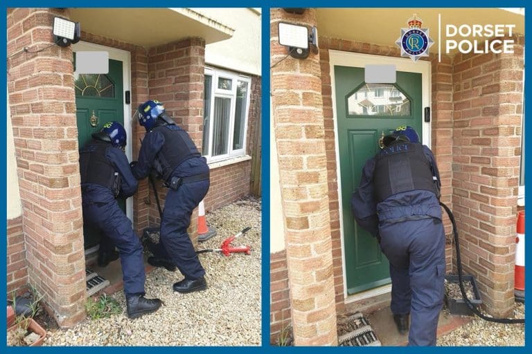 Class A and B drugs seized from an address in Bridport