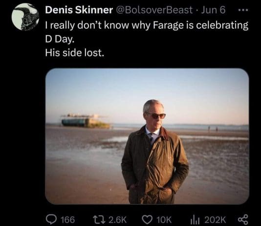 “Gas them All” claims made against Reform UK leader Nigel Farage and yet he is a corporate media darling