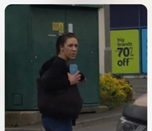 Woman sought in Gillingham following robbery