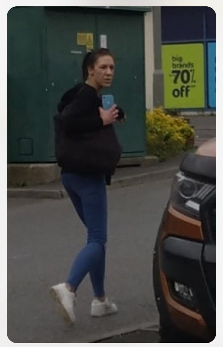 Woman sought in Gillingham following robbery