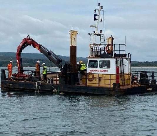 Medieval grave slabs recovered from historic shipwreck