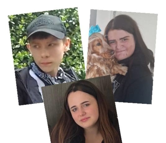 Three children from Poole missing for four days