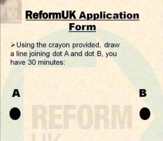 Reform UK: A Party of Two, Not Two Hundred Thousand And No Democracy In Sight