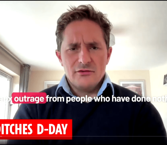 PM leaves D Day commemorations early and Johnny Mercer blames the public for their response