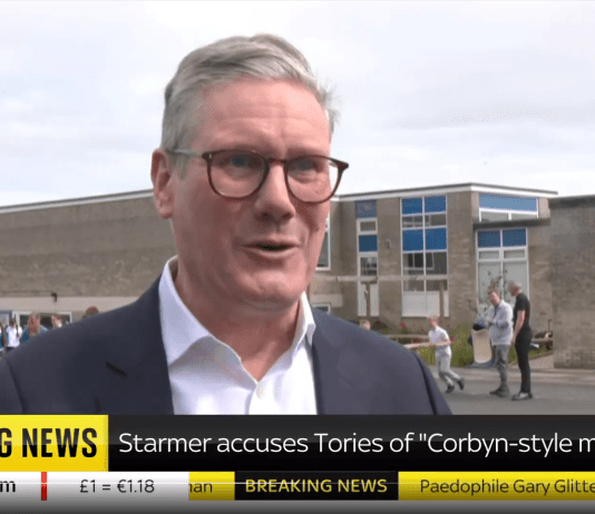 Keir Starmer admits that his Labour Party are now more right wing than the Tories