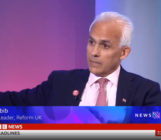 Ben Habib of Reform UK Ltd in car crash interview on Newsnight