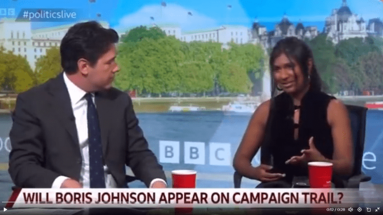Ash Sarkar brilliantly sums up the Tories attempts to dig up the corpse of Lying BOJO