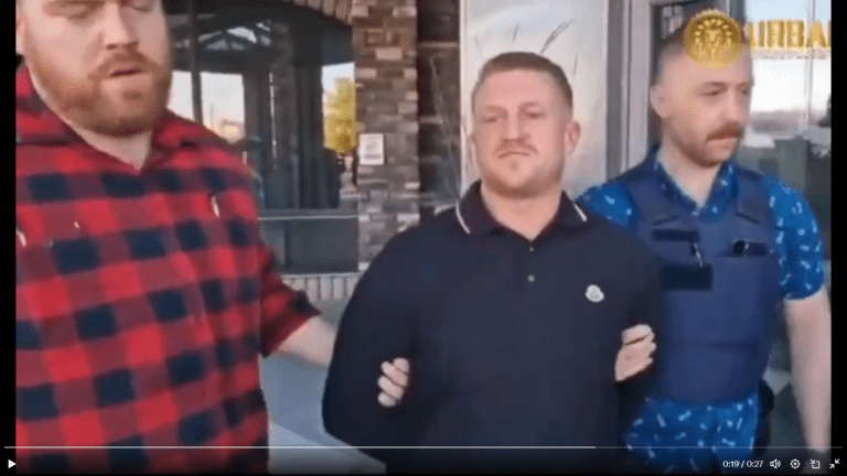 AKA Tommy Robinson arrested for immigration violations