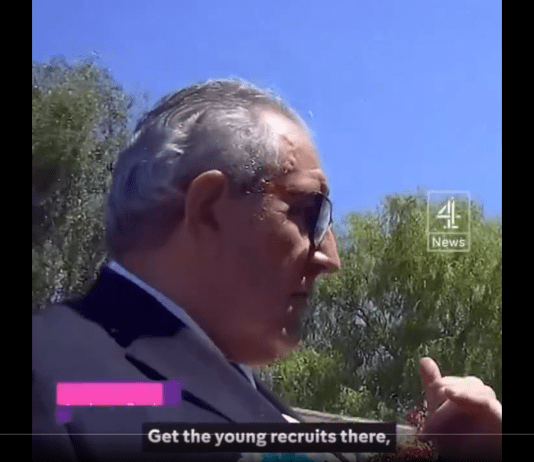 Reform UK Ltd official recorded calling Rishi Sunak a P***