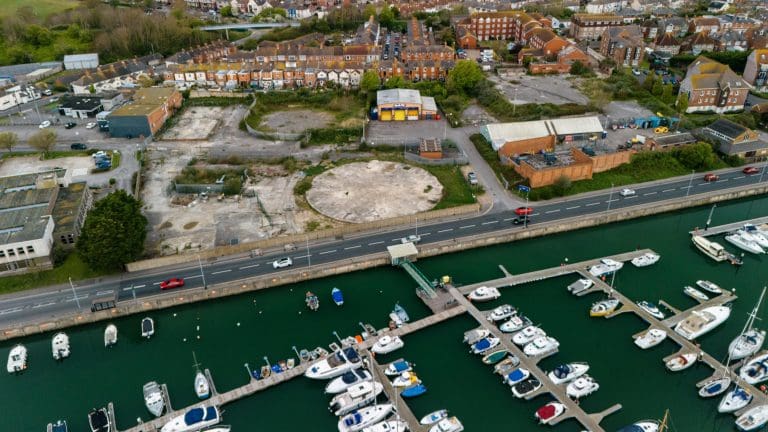 Key brownfield harbourside development sites acquired in Weymouth