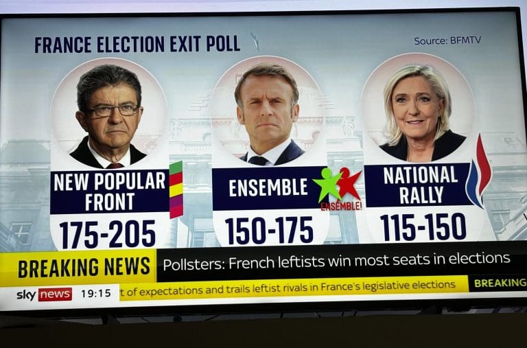 Left wing alliance win most seats in France as fascists come third