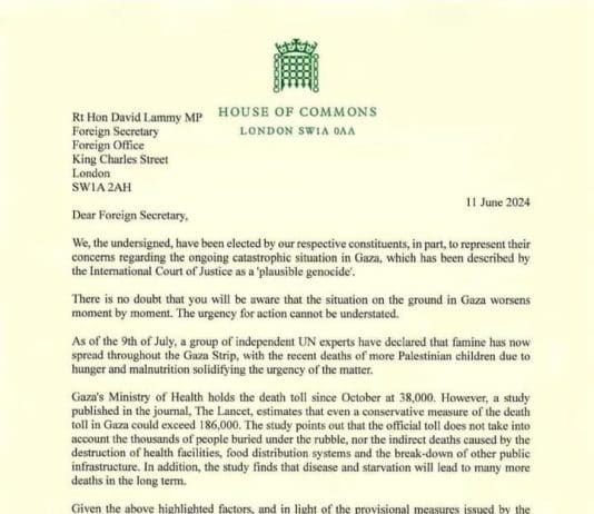 MP’s offer solutions to end Israeli genocide in Gaza