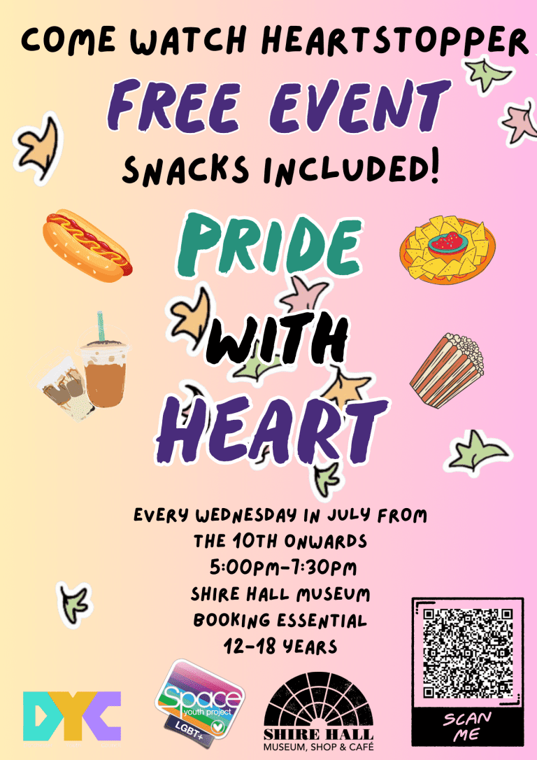 Dorchester Youth Council Celebrates Pride with Heartstopper Screenings at Shire Hall Museum