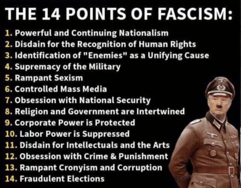There Is A Spectre Haunting The Planet And That Spectre Is Called Fascism