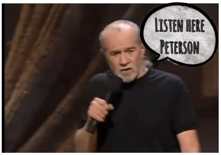 From Beyond the Grave: George Carlin’s message to Jordan Peterson and other self help gurus