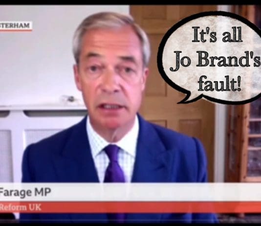 Nigel Farage blames failed ‘assassination’ attempt on Donald Trump on Jo Brand