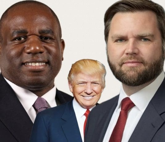 David Lammy and JD Vance agree about Donald Trump