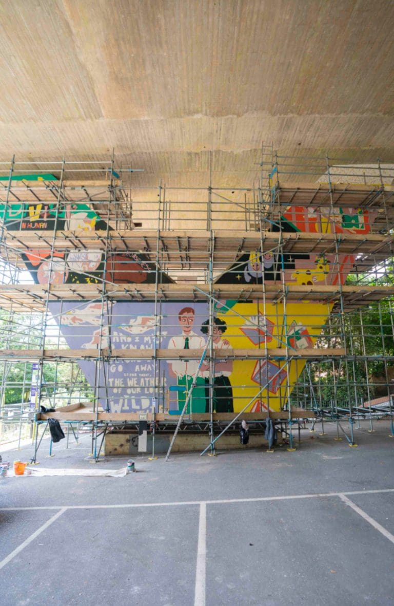 Dorset’s largest public mural to celebrate local creatives