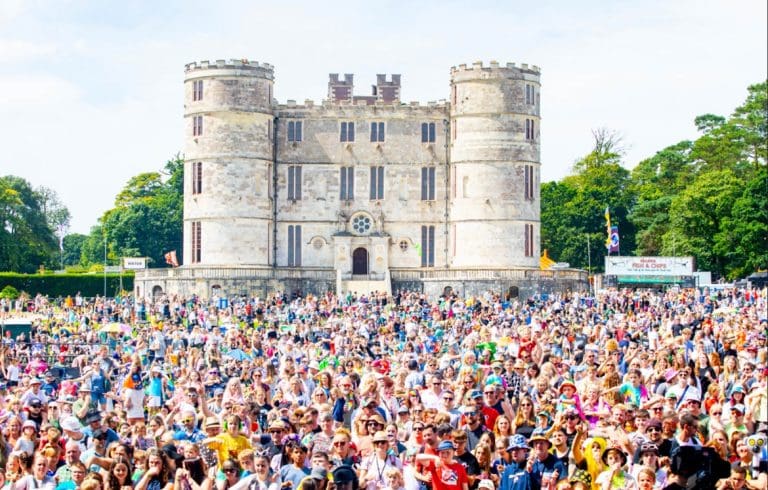 Fancy dress parade and surprise celebrity appearances on day three of Camp Bestival Dorset