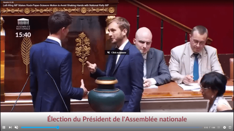 This is how they treat the far right in France and how we should in the UK