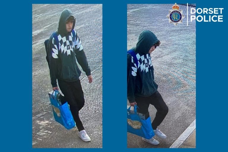 Man sought following burglary in Dorchester