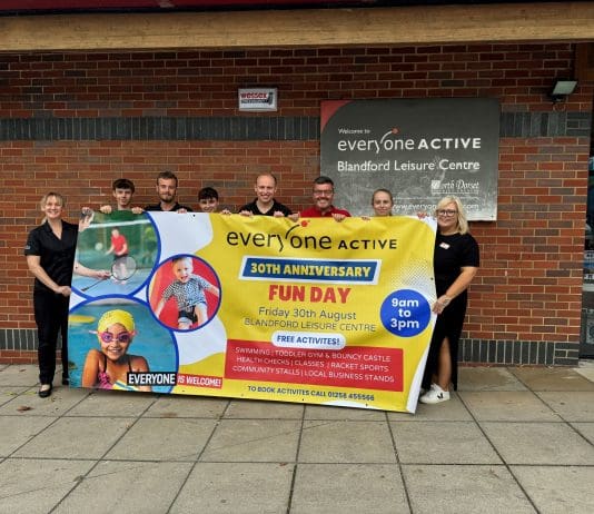 Free family activities at Blandford Leisure Centre’s 30th birthday bash