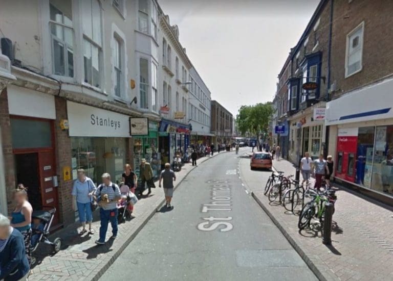 Two men and a woman arrested following incident in Weymouth