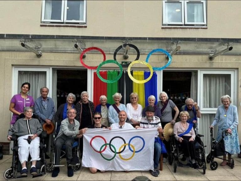 In it to win it! Ferndown care home enjoys a day of sport with the local community