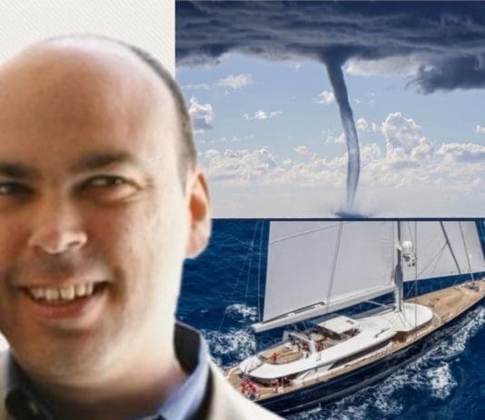 Water spout proves that no matter how much money some accrue nothing prevents to infinity and beyond