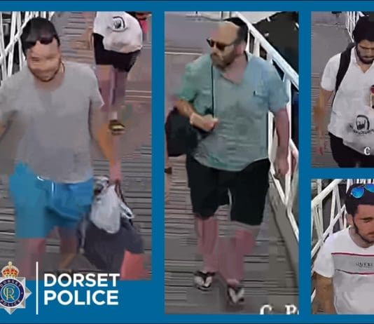 Four men sought following boat taken without permission from marina in Poole