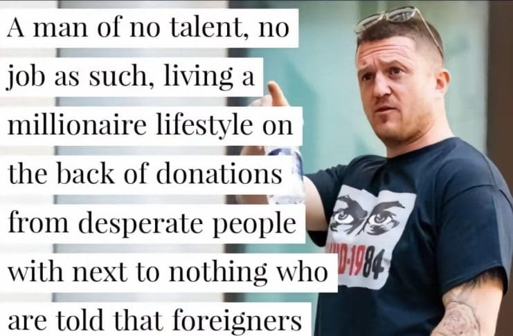 Far-Right Snowflakes Go Into Meltdown Following Pub Banning Tommy Robinson