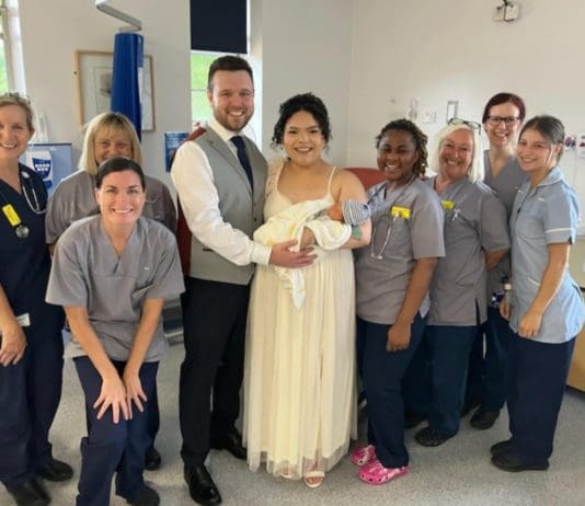 Dorset Couple’s Baby Arrives On Their Wedding Day